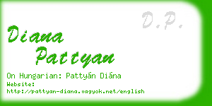 diana pattyan business card